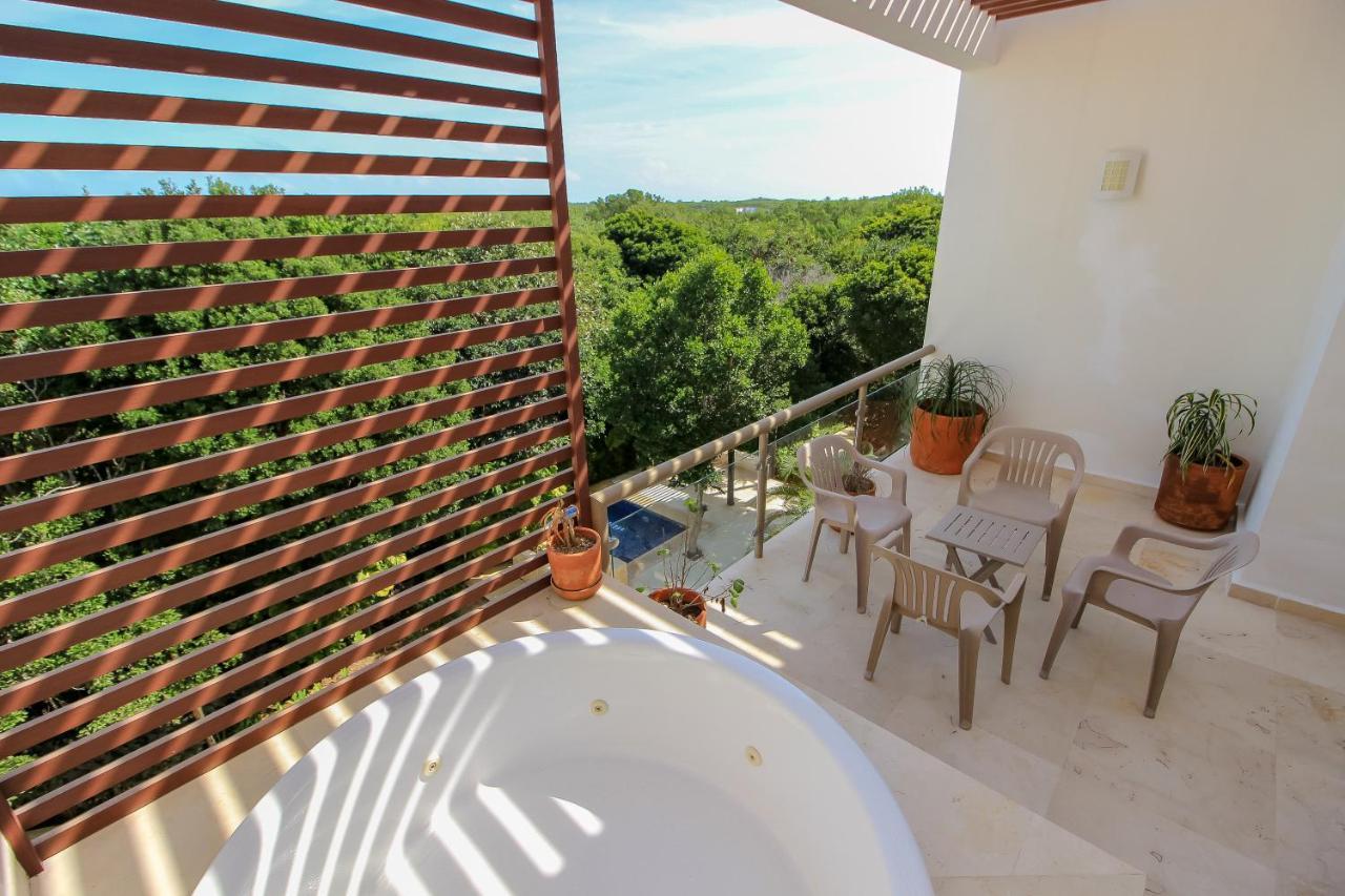 Exceptional 2Story Penthouse With Hot Tub And Rooftop Terrace In Bahia Principe Akumal Exterior photo